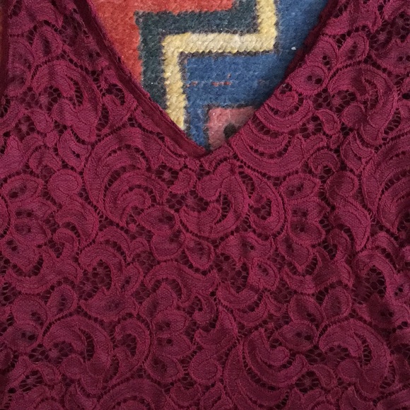 Burgundy Bodysuit - Picture 4 of 7